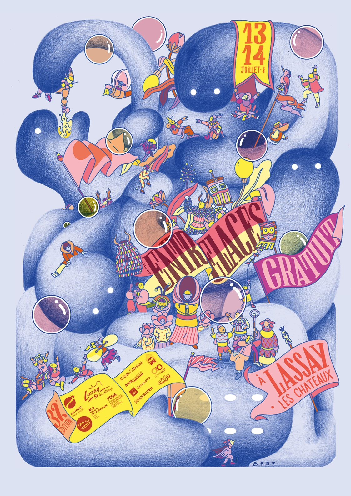 Affiche Festival Les Entrelacés 2026